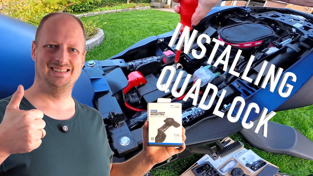 How to install Quadlock on the Yamaha Tracer 7
