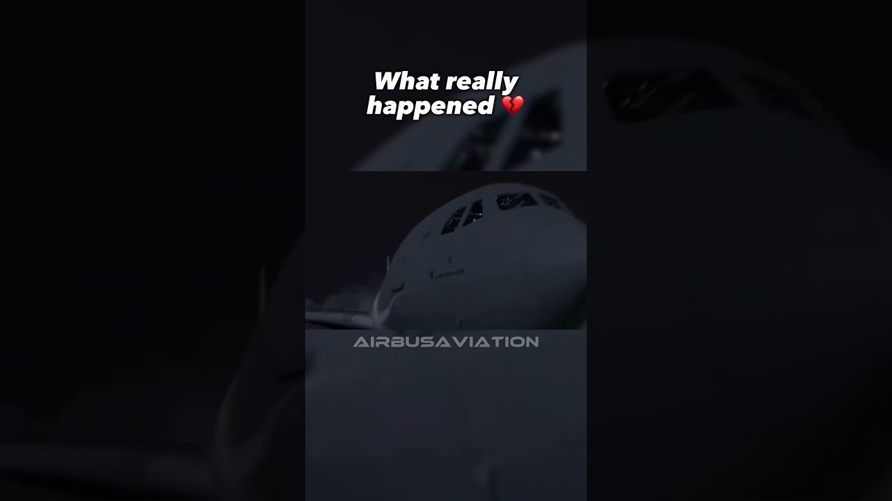Air France 🇫🇷 Flight 447 - What was supposed to happen 💔 - #avgeeks #aviation #planes