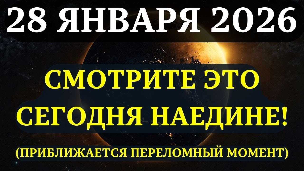 ЭТО ПРОИЗОШЛО: Вселенная сделала ВАЖНЫЙ ВЫБОР НАСЧЁТ ВАС (смотрите наедине).