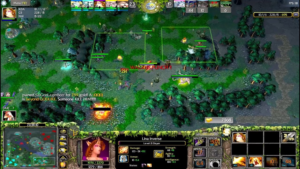 DOTA 1 Lina Slayer Beyond GODLIKE #40
