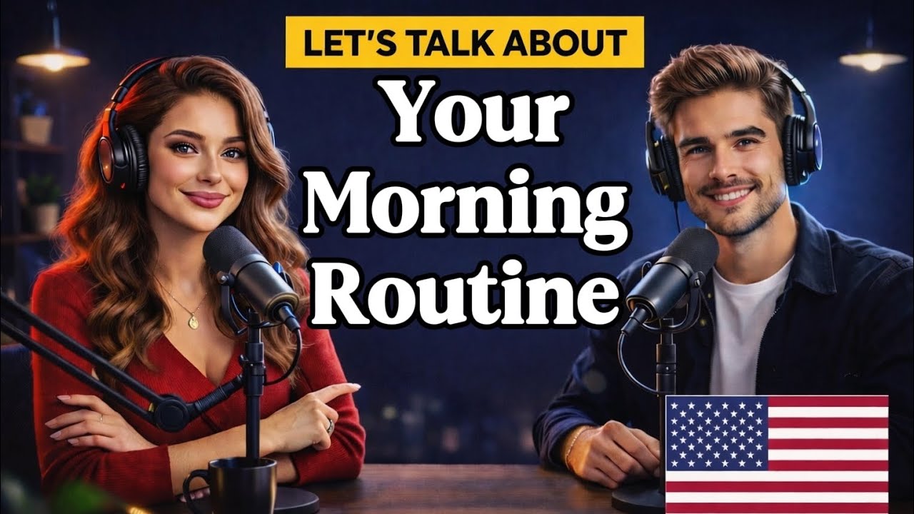 How to Talk About Morning Routine in English | Daily English Conversation Practice 
