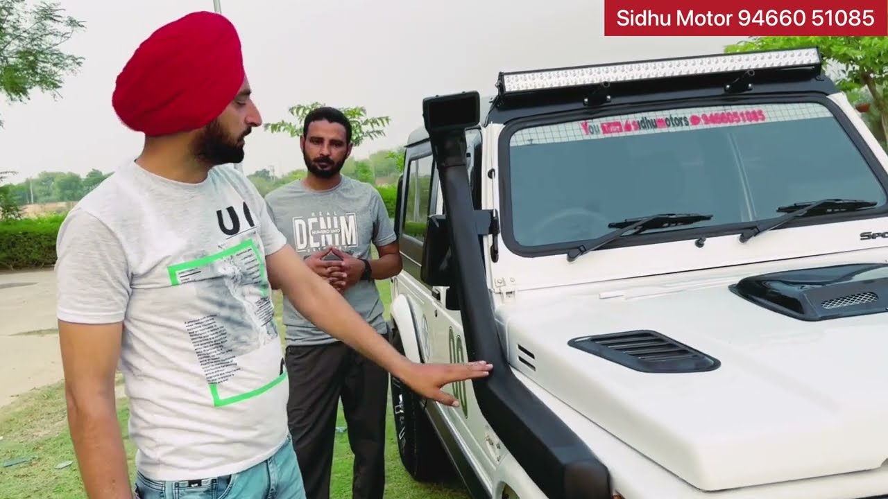 White gypsy modified in mandi Dabwali Jeeps Thar Gypsy Willy modified by Balwant Singh Sidhu Dabwali