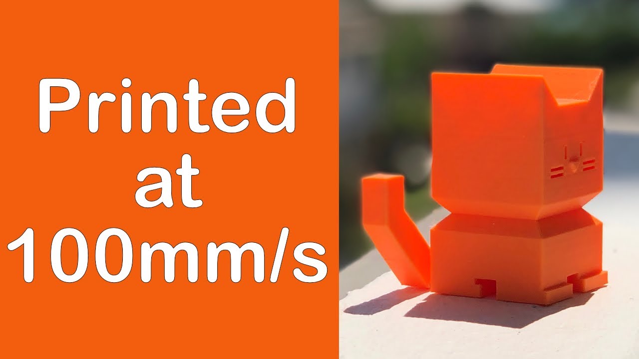 Ускоренная 3D-печать благодаря простым модификациям и настройкам Cura.