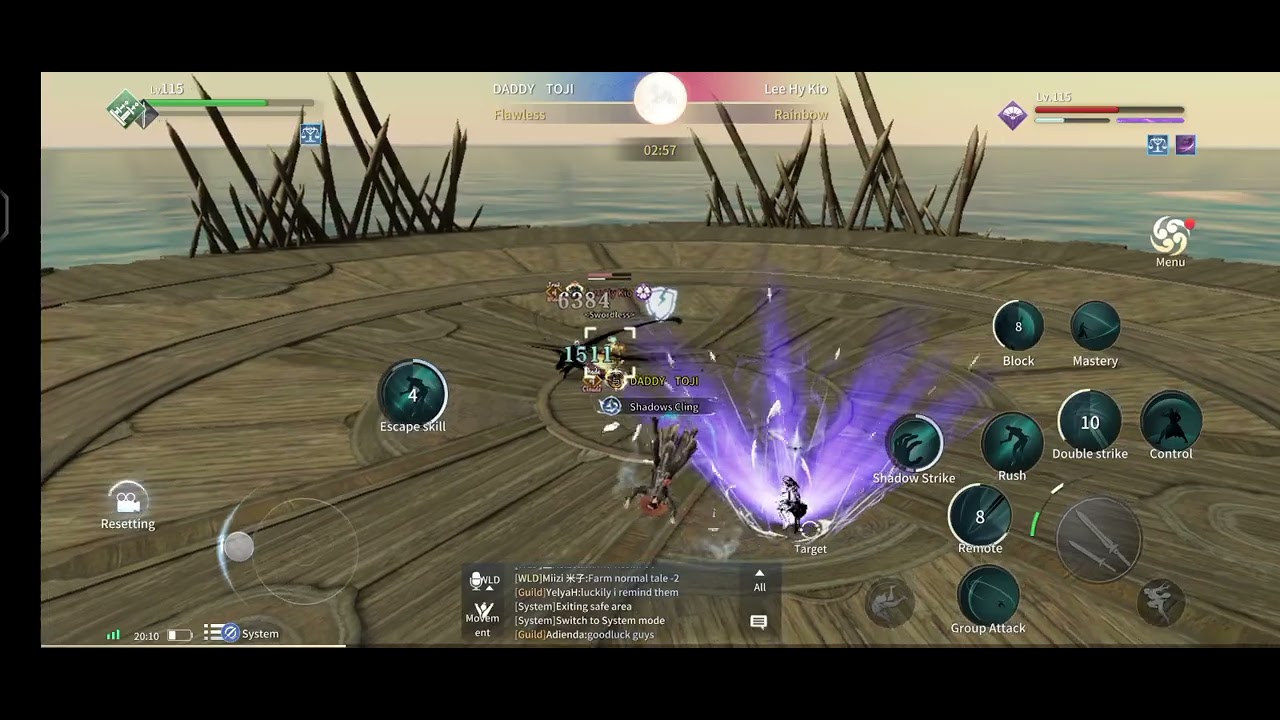 Moonlight blade /shadowblade gameplay arena fight #moonlightblade