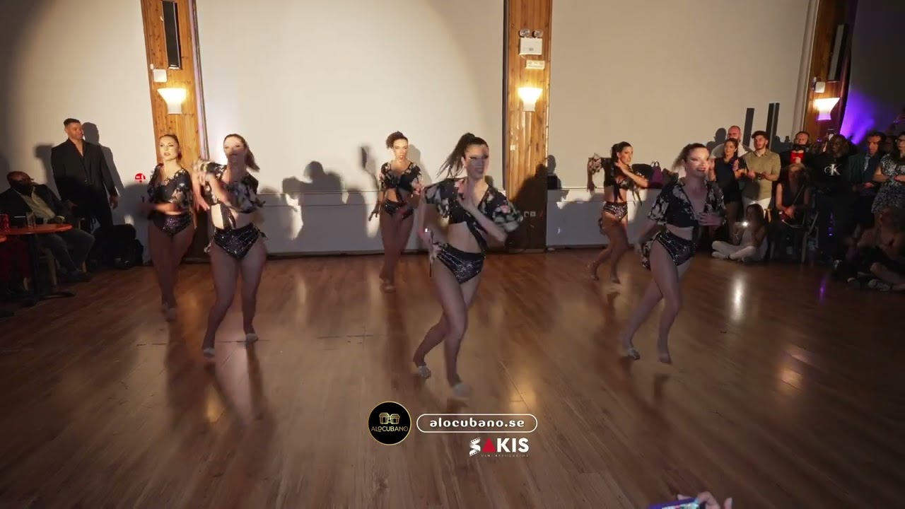 AHINAMA LADIES AloCubano Salsa Festival • Cuban Dance SHOW Performance • ATHENS APR 2024