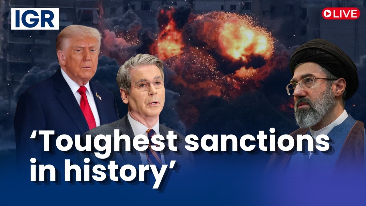 LIVE: US Treasury Secretary Scott Bessent Unveils &lsquo;Economic D-day&rsquo; Sanctions on Iran | IGR