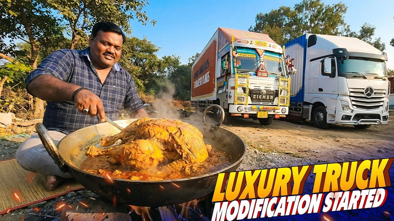 Hamare Luxury Truck Modification Ka Kya Update Hai 😍 || Aaj Banaenge Desi Chicken
