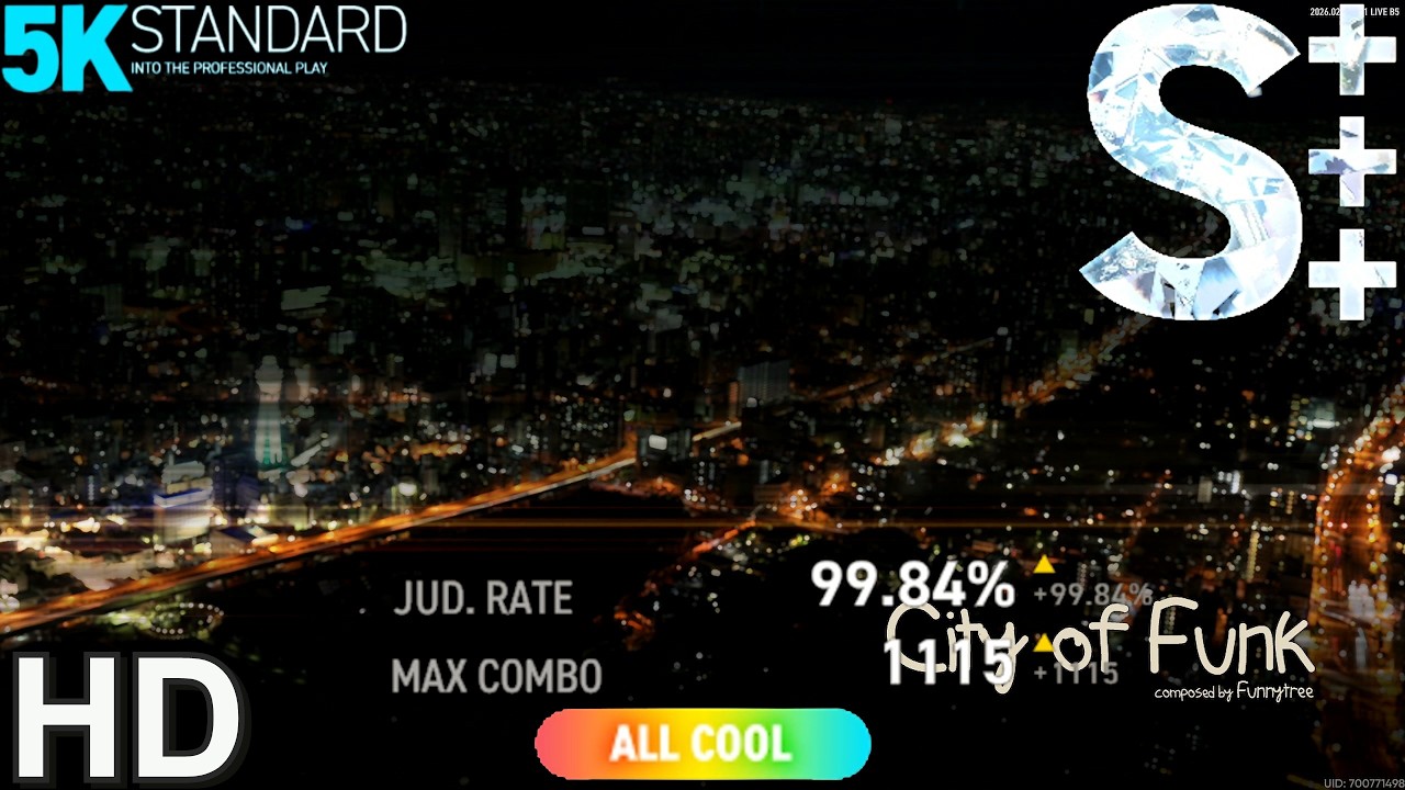 【EZ2ON NT DLC】 5S - City of Funk HD