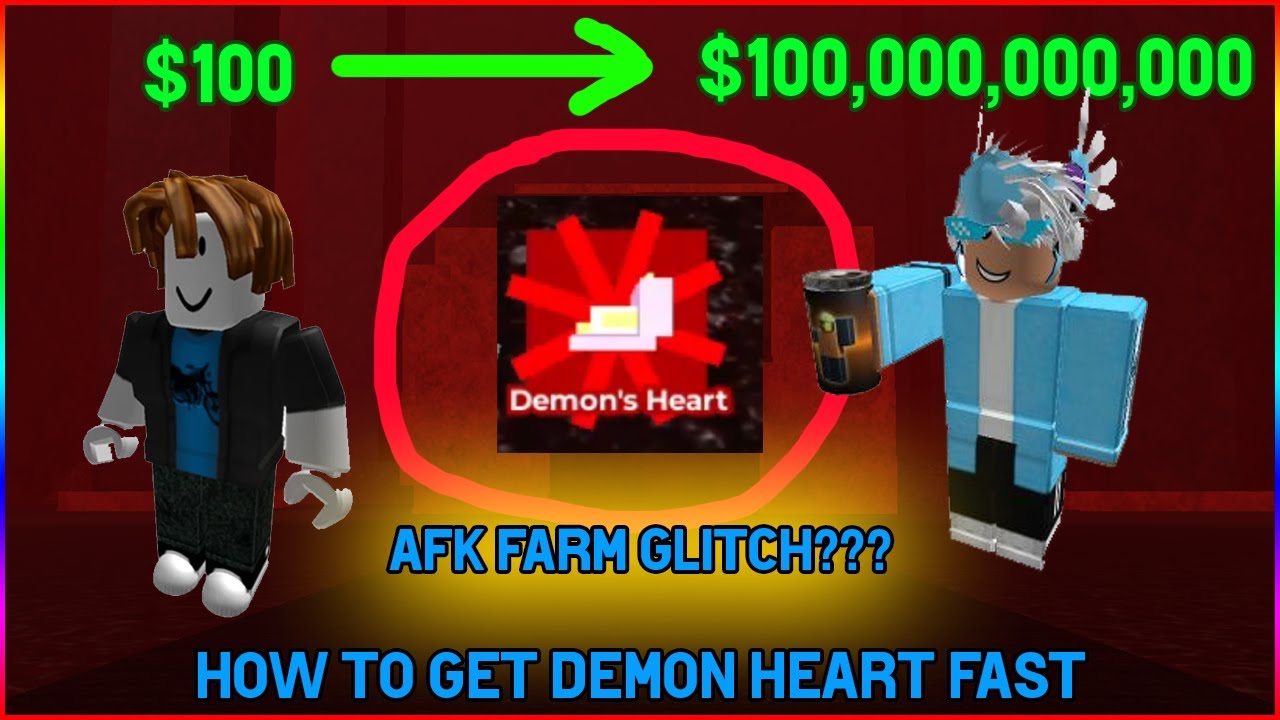 How to AFK Farm, and get Demon Heart fast in Mining World