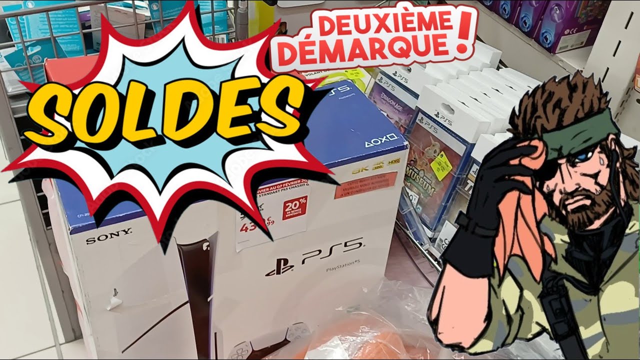 SOLDES D'Hiver 2026 ❄️ 2eme démarque, la PS5 en soldes !  #soldes #haul  #viral #gaming #pourtoi