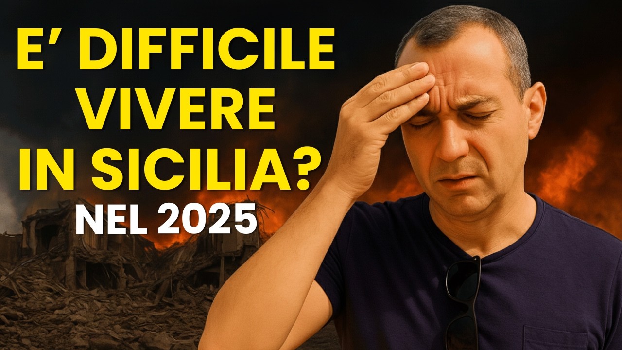 Quanto è difficile vivere in SICILIA nel 2025? La mia esperienza