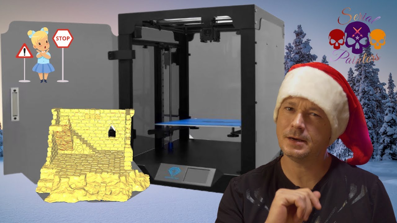 IMPRESSION 3D FDM RAPIDE AVEC SECURITE ENFANT: TEST SP5 V3 TWO TREES