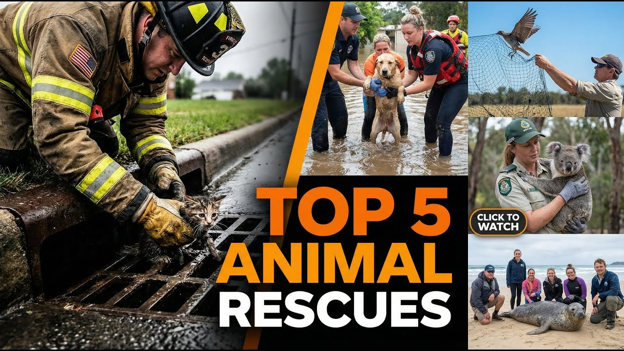 TOP 5 Animal Rescues That Will Break Your Heart (And Restore Your Faith)