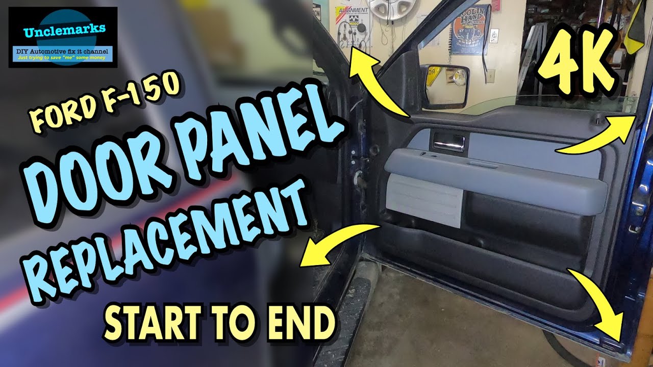F150 door panel replacement in 4K