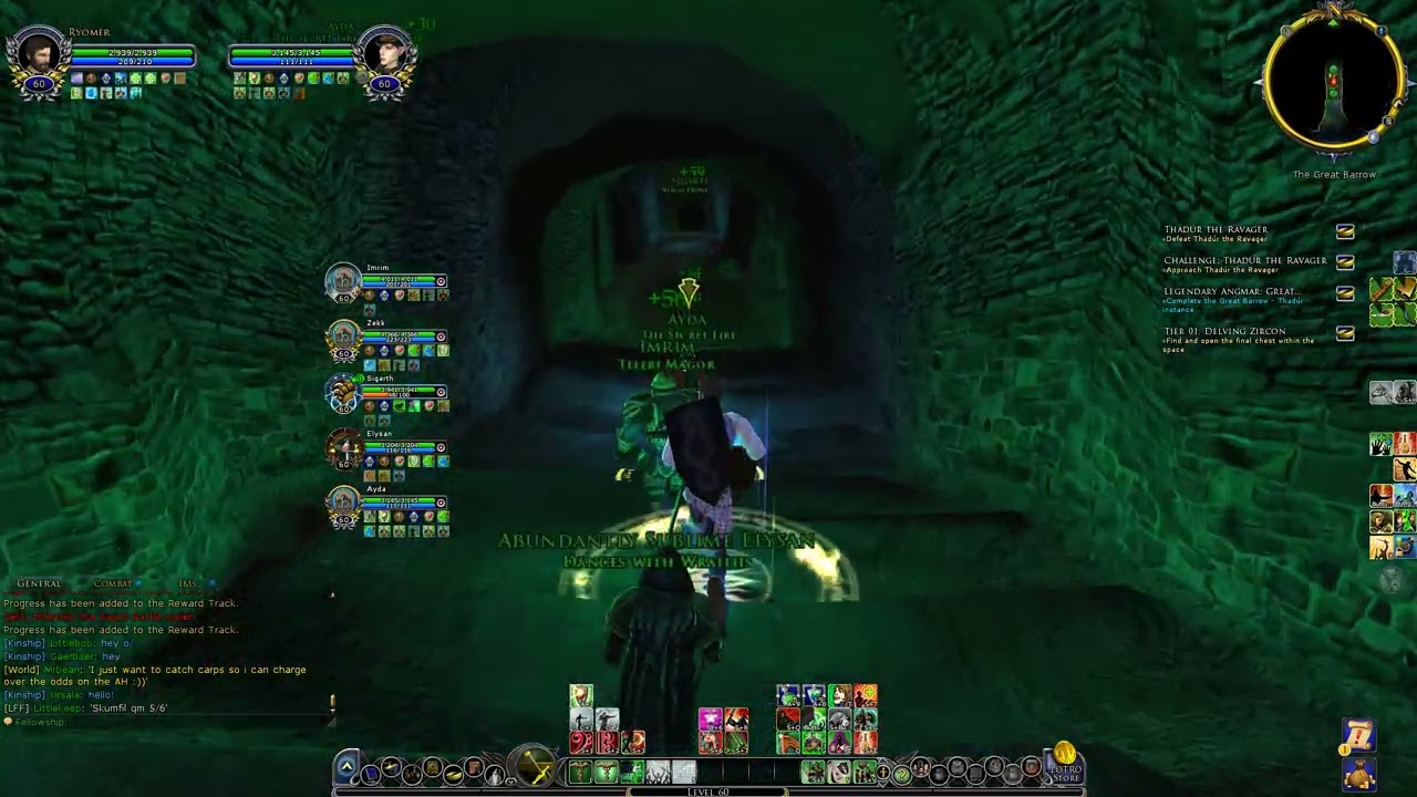Lotro | Minstrel Healing - Thadúr t1