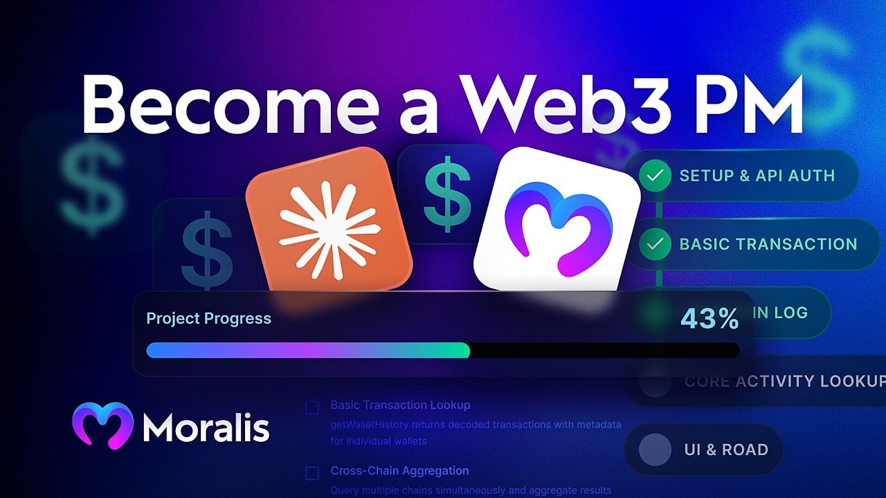 Become a high earning Web3 Product Manager with Moralis & Claude