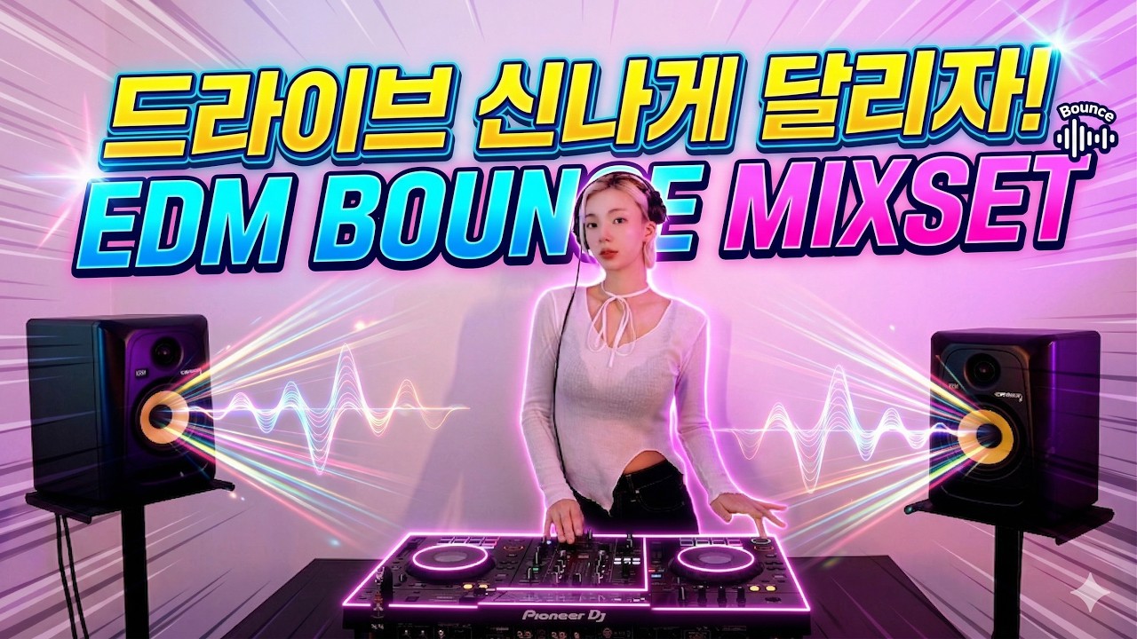 🎧104.드라이브 신나게 달리자!!EDM BOUNCE MIXSET l BOUNCEㅣEDMㅣDJJINI l 4K