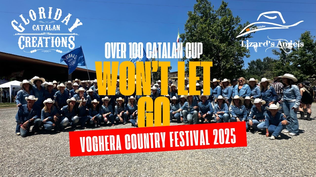 WON'T  LET GO - Catalan Creations & Lizard Angels - Voghera Country Festival 2025