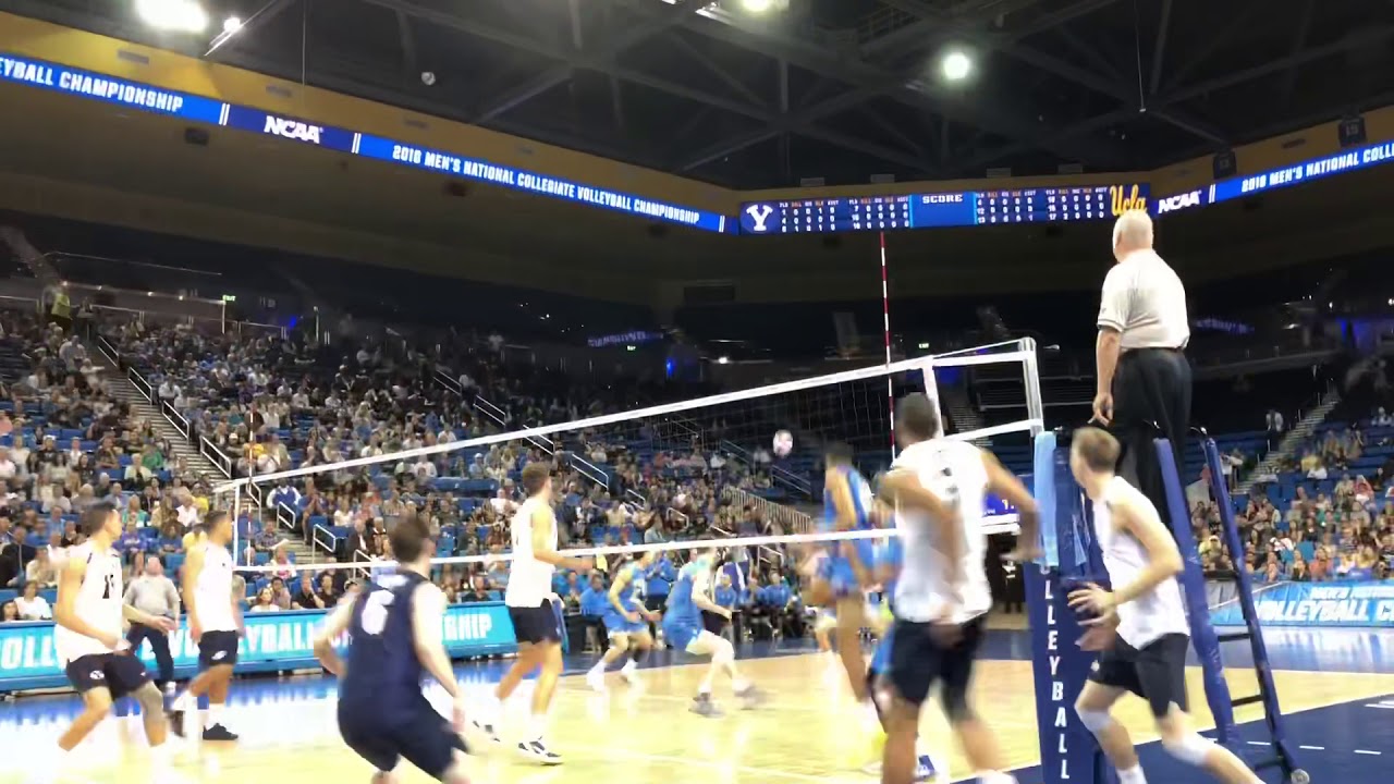 2018 NCAA MVB Semifinal: BYU vs UCLA Sets 1-2 (5/3/18)