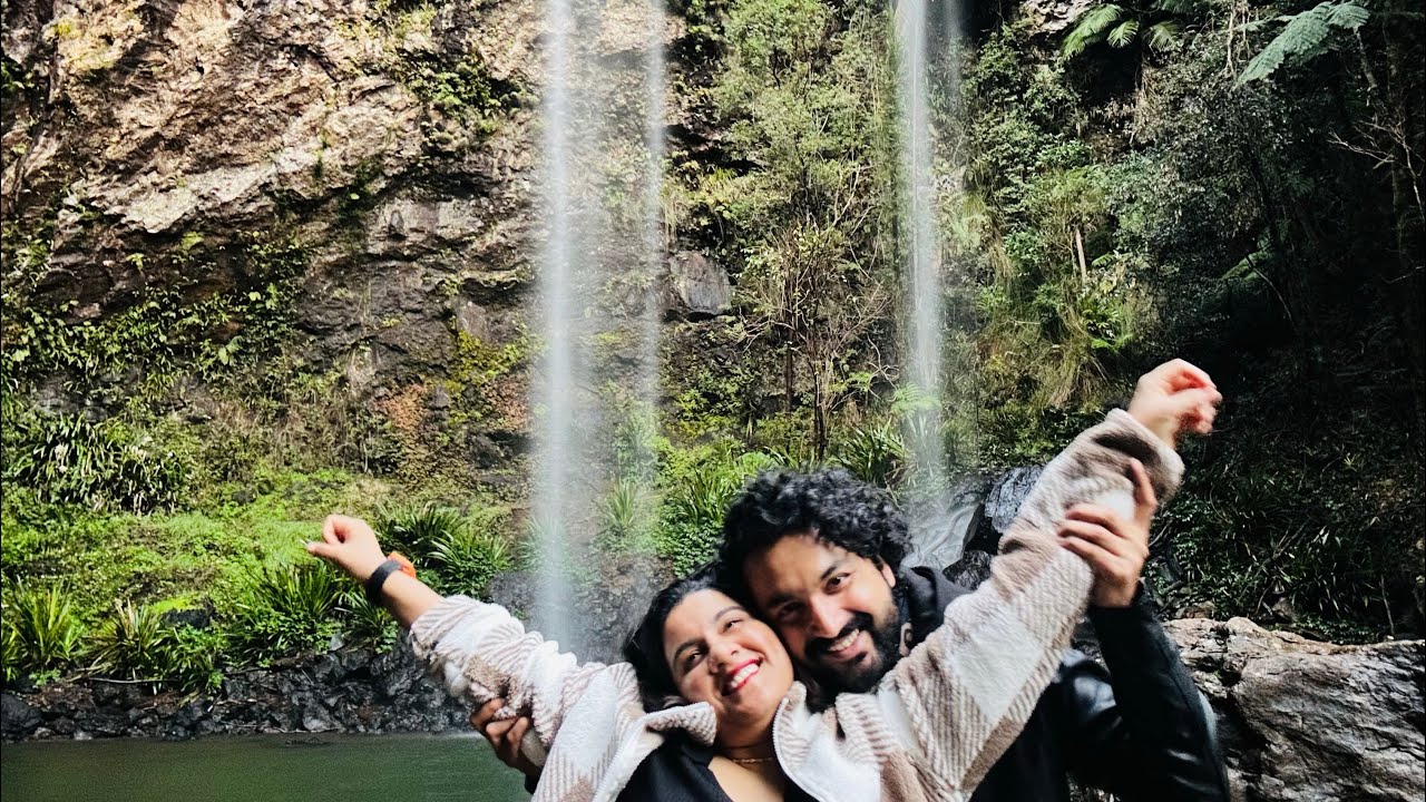Waterfall in Australia।Brisbane 🇳🇿
