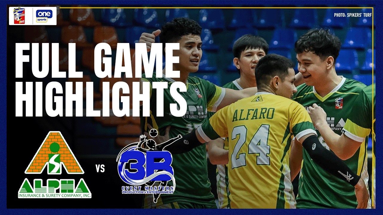 ALPHA INSURANCE vs. 3B EVENT | FULL GAME HIGHLIGHTS | 2025 SPIKERS’ TURF INVITATIONAL CONFERENCE