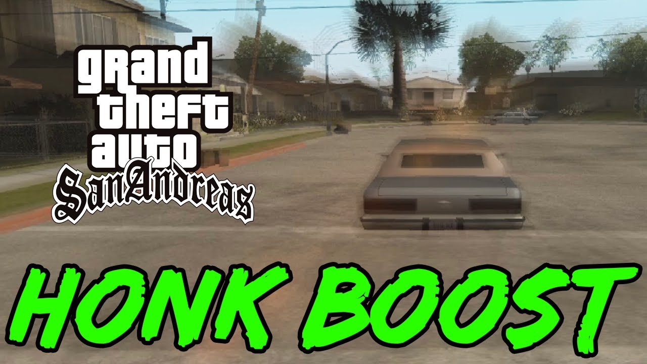 GTA San Andreas HONK BOOST Speedrun