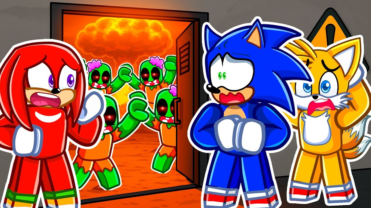 We Built The BEST BUNKER For The Zombie Apocalypse In Roblox!