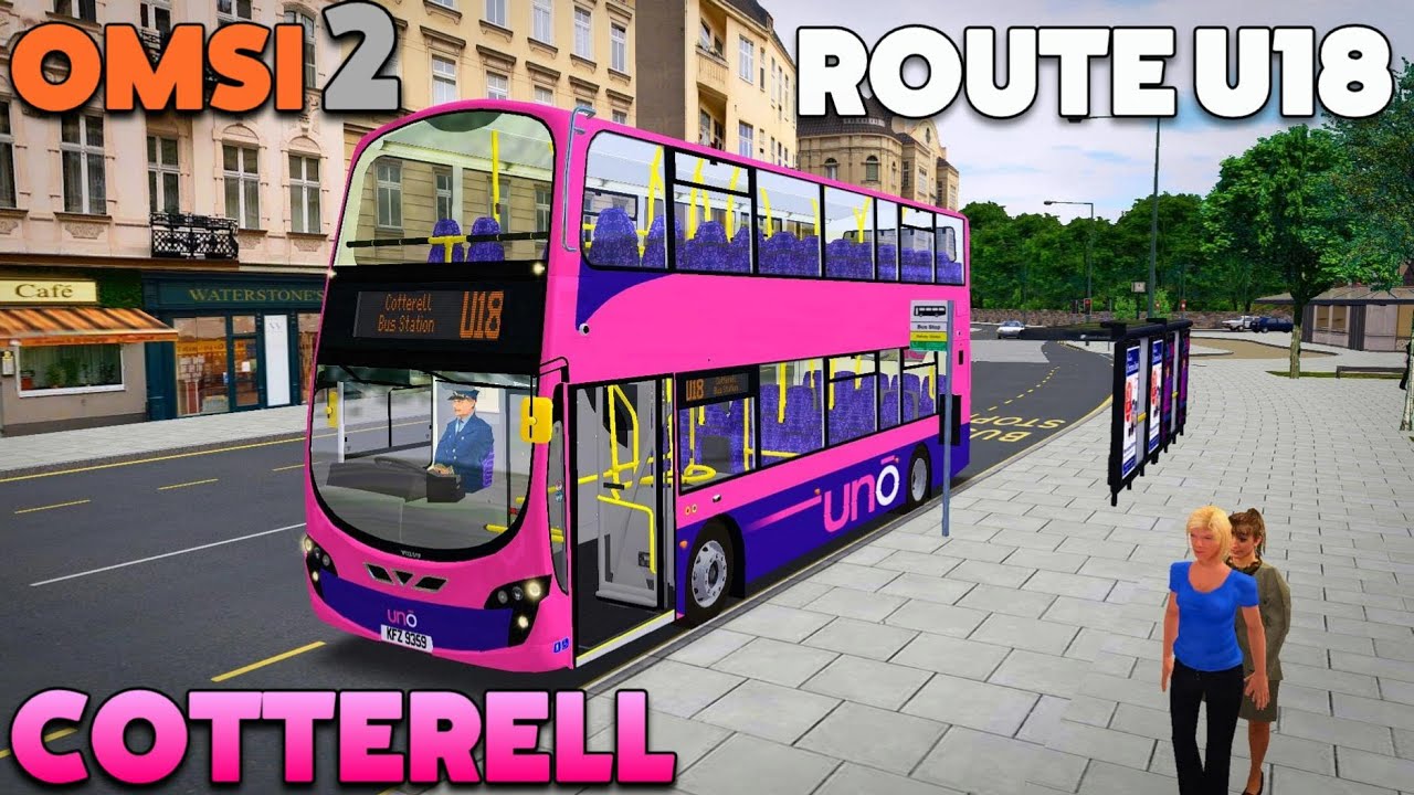 OMSI 2 Let's Play #38 | Volvo B9TL Gemini 2 | Cotterell: Route U18