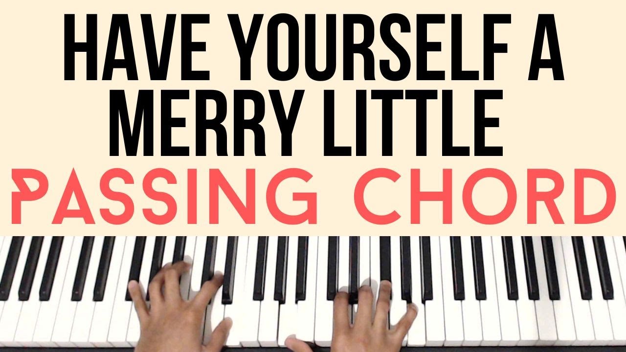 Have Yourself a Merry Little Christmas | Gospel Jazz Passing Chords | Piano Tutorial