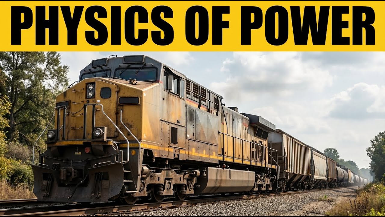Why Trains Can Pull More Weight Than Any Machine on Earth