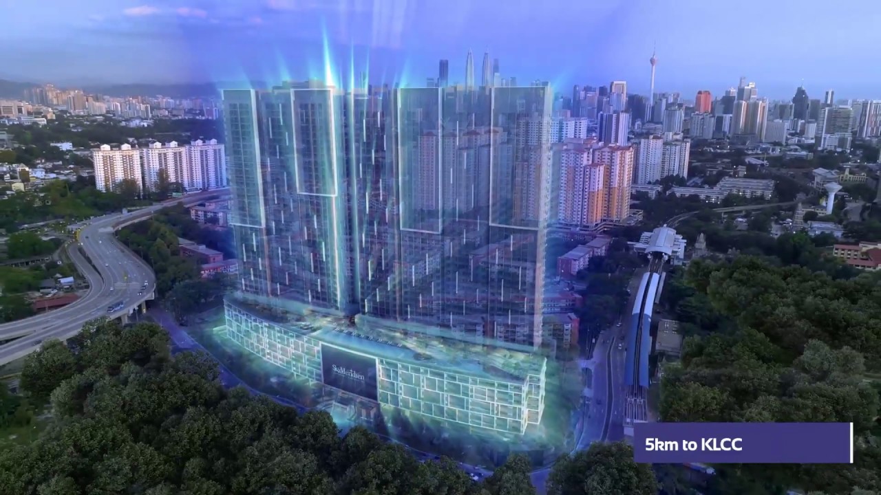 Sky Meridien next to LRT Station