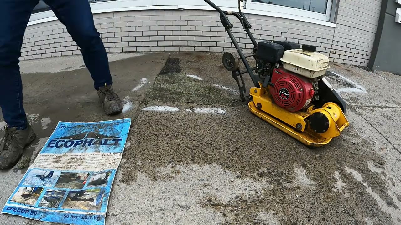Spiderphalt 5.0 for long-term concrete repair in all weather conditions.