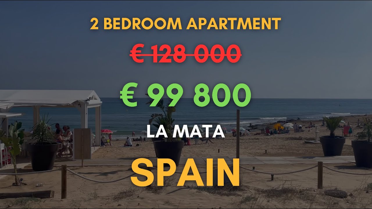 Reserved 🔴 Cheap 2-Bedroom Apartment 300m from La Mata Beach | Affordable Spain Property