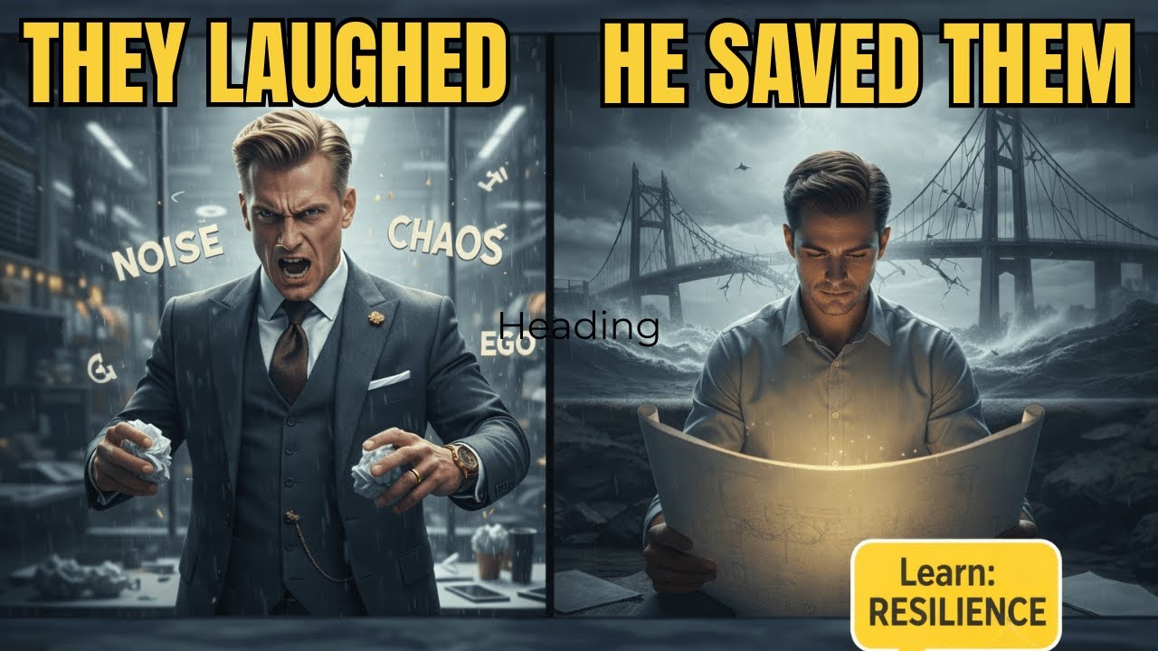 Title They Laughed at Him for Being Quiet.... Until The Storm Hit
