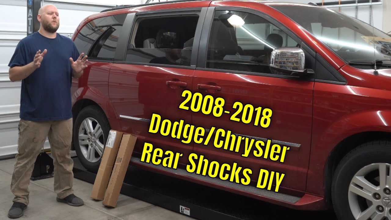 Замена заднего амортизатора для минивэнов Dodge и Chrysler 08-18 Grand Caravan и Town and Country