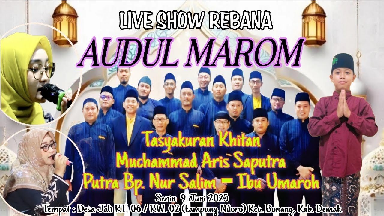 Live Rebana Audul Marom | Tasyakuran Khitanan Muhammad Aris Saputra