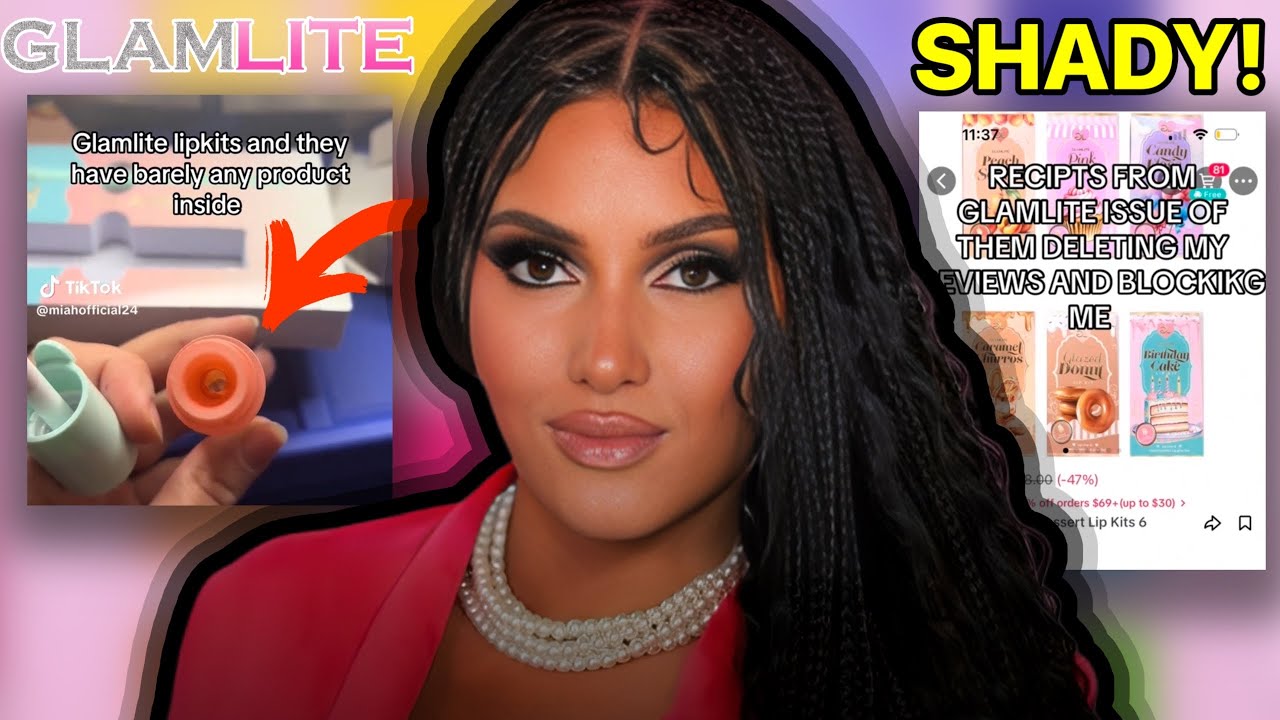 Glamlite Cosmetics Called Out For Ripping Off Customers?!