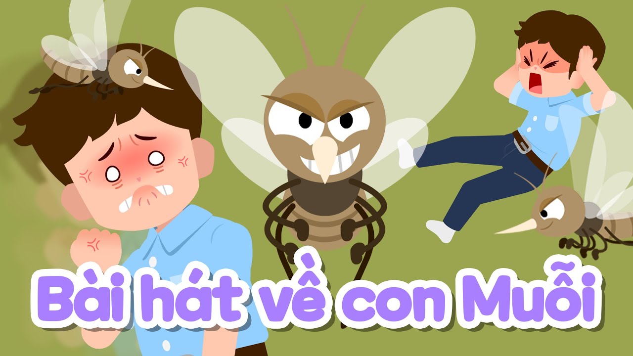 B&agrave;i h&aacute;t về con Muỗi🦟 | B&agrave;i h&aacute;t h&agrave;i hước cho trẻ em | Lotty Friends