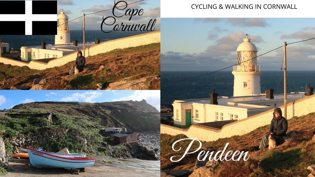 Cycling & Walking in Cornwall. Cape Cornwall & Pendeen Cove.
