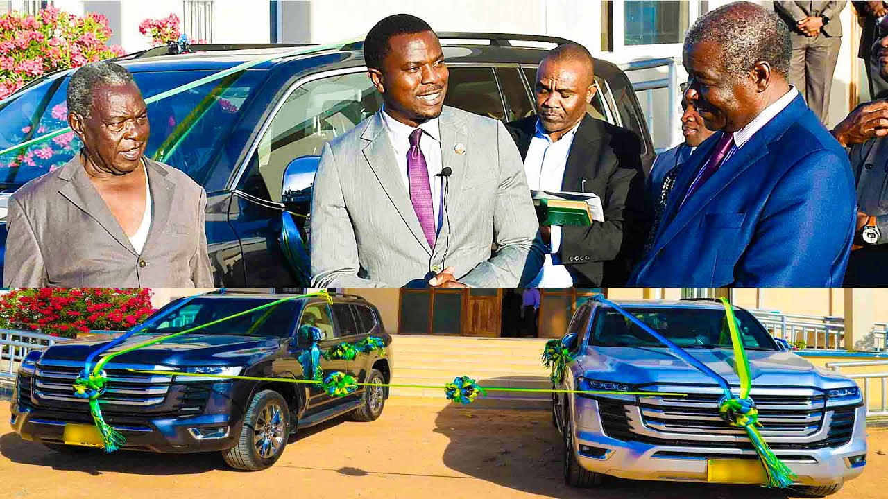 WAZIRI BASHUNGWA Akabidhi Magari Mawili kwa Majenerali