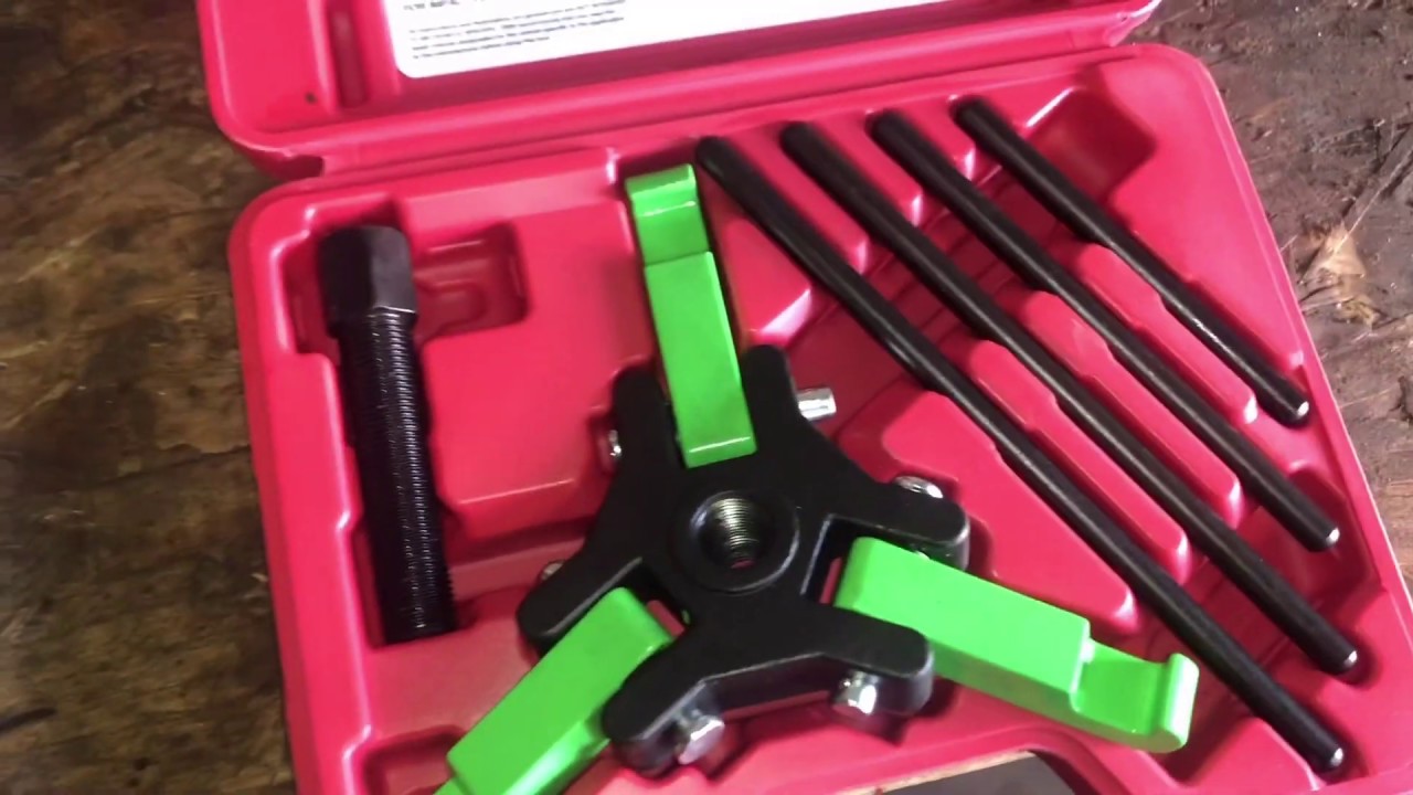 OEM Chrysler harmonic balancer puller PN 27139 product review VS harbor freight 3 jaw puller