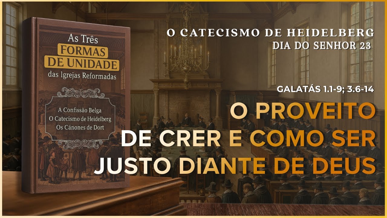 🔴 O PROVEITO DE CRER E COMO SER JUSTO DIANTE DE DEUS | #salmodia #cultodamanhã #igrejareformada