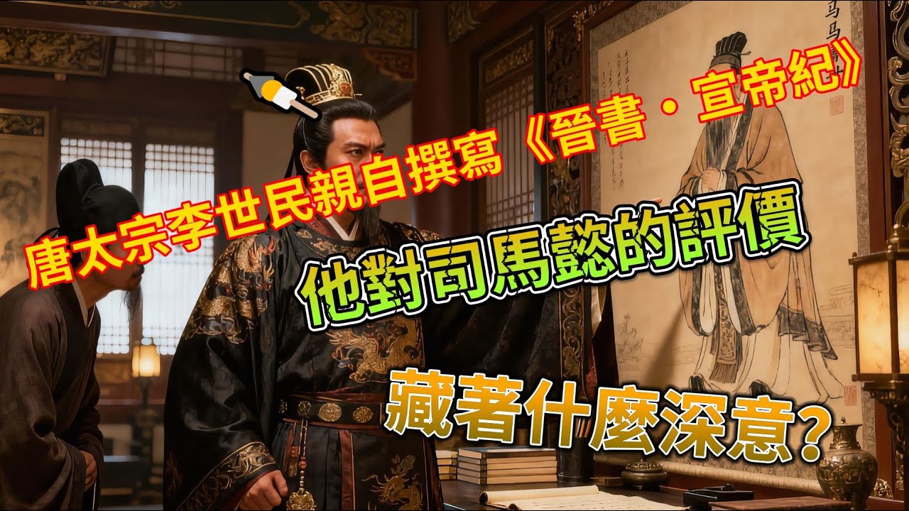 唐太宗李世民為何要親自撰寫《晉書・宣帝紀》？他對司馬懿的評價，藏著什麼深意？