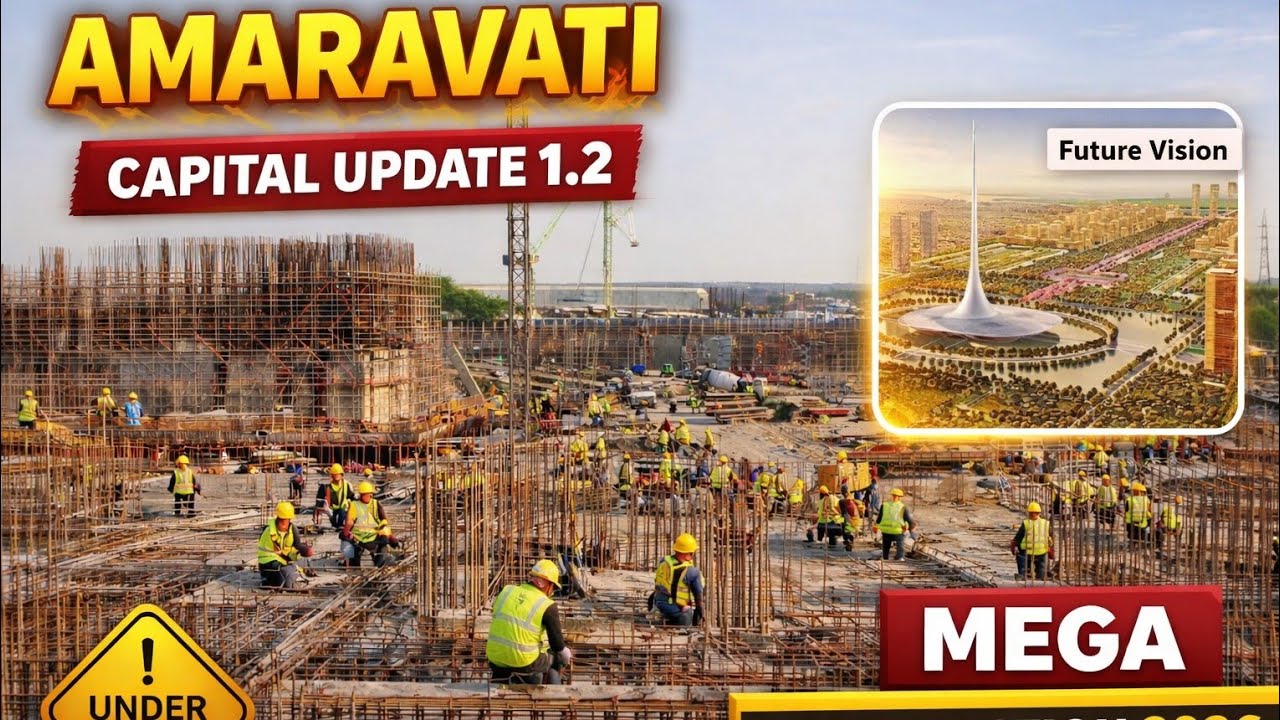 Amaravati Mega Project 2026 | Ground Reality & Construction Update