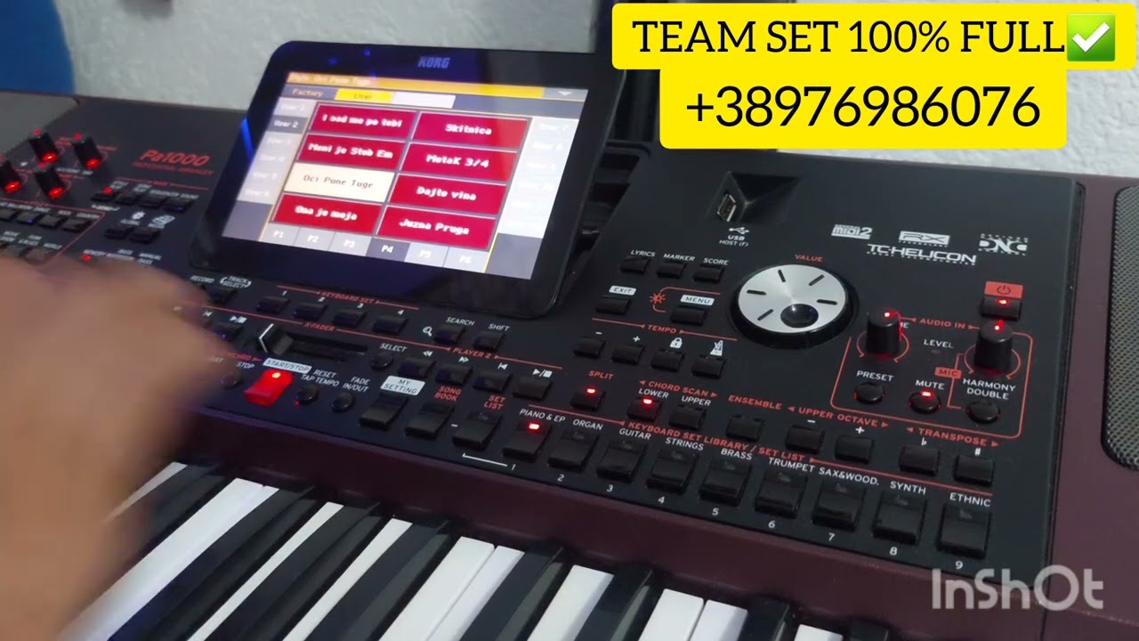 Team Set Korg pa1000 Full Version 100%