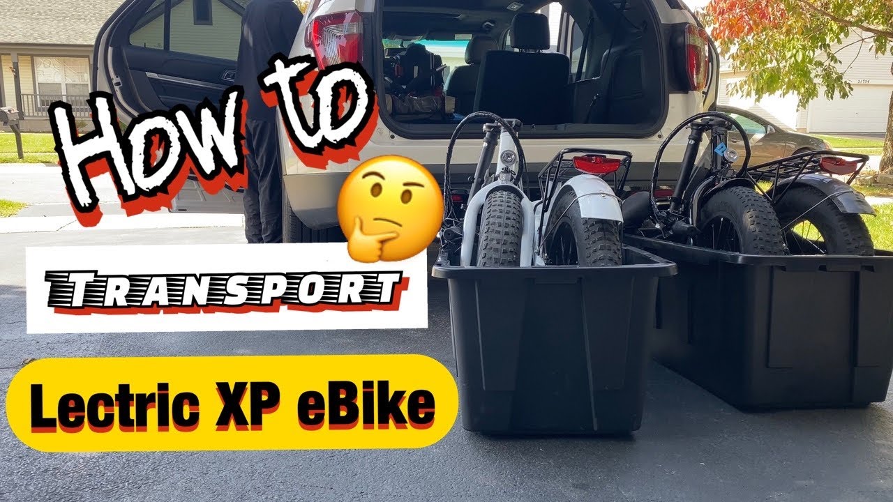 How To Transport Lectric XP eBike | Maki itsimple