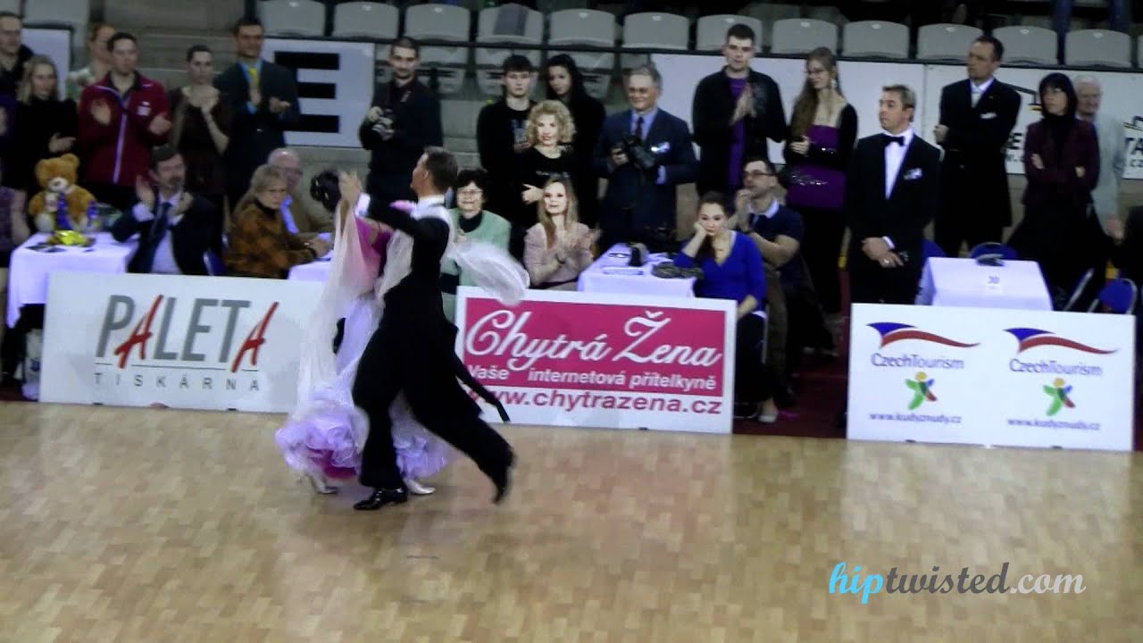 Martin Houska - Andrea Trestikova, Czech ballroom championship 2012, final - solo quickstep