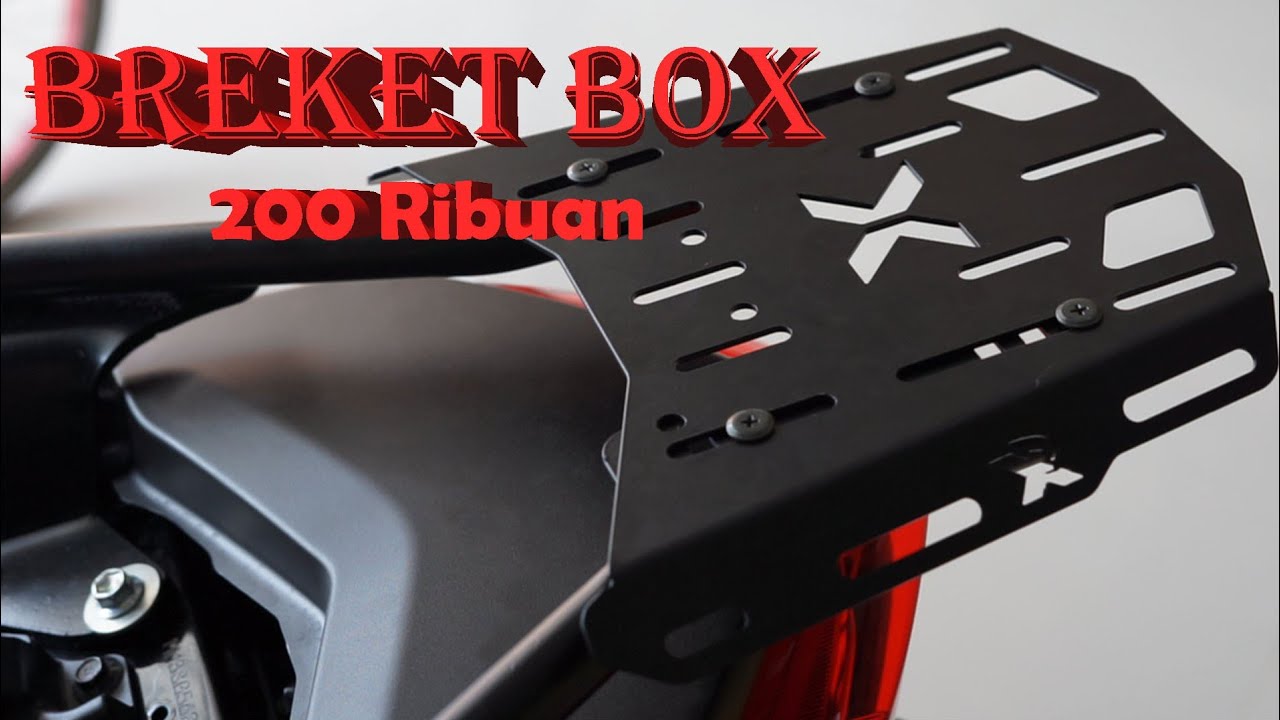 Pasang Breket box + breket plat nomor di nmax 2020 (part 2)