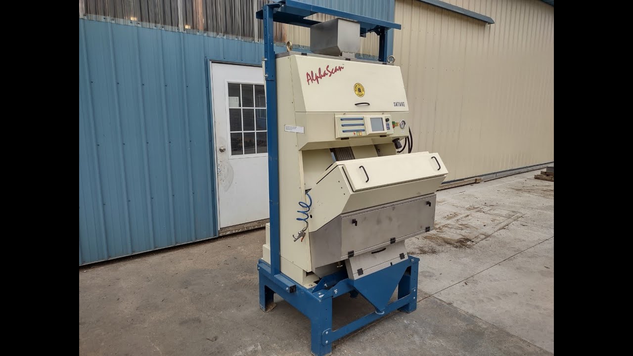 Satake Alphalab AlphaScan Grain Color Sorter Optical Color Sorter