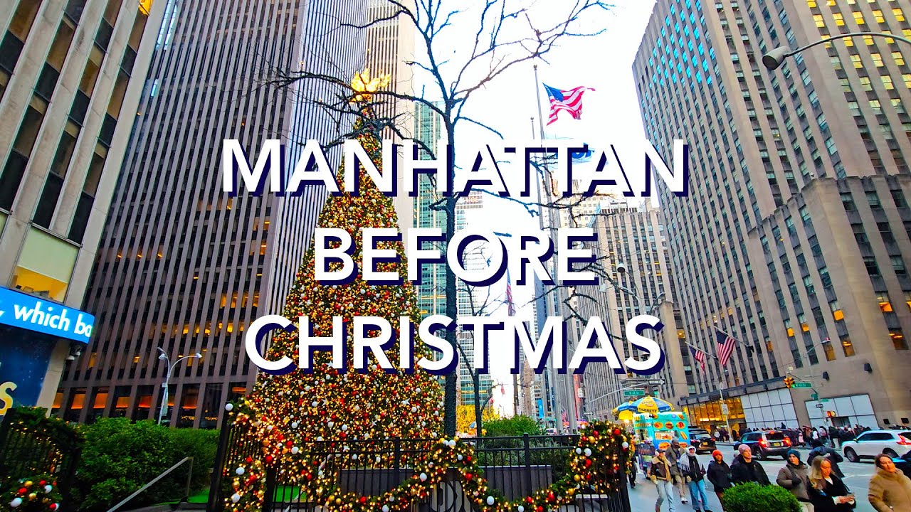 [4K] The First Day Winter Walk: Lexington Ave/63rd St to Bryant Park via 6th Ave | Dec, 2024 #nyc